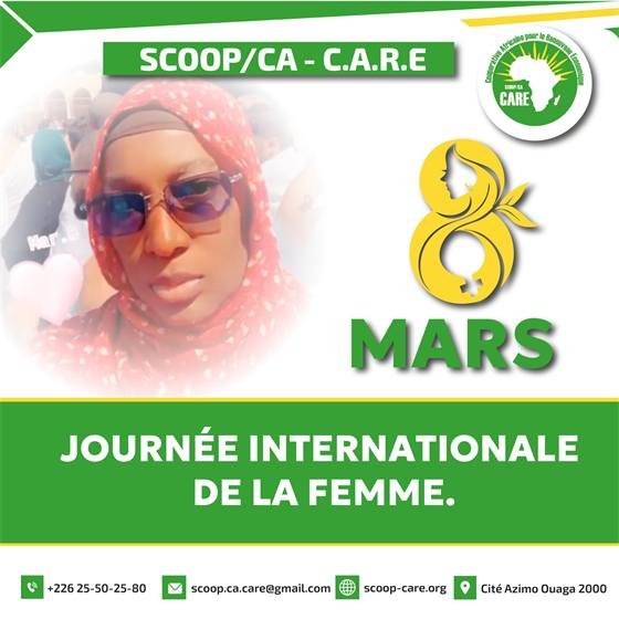 SCOOP-CA CARE – Coopérative Africaine pour le Renouveau Économique — 08 mars 03