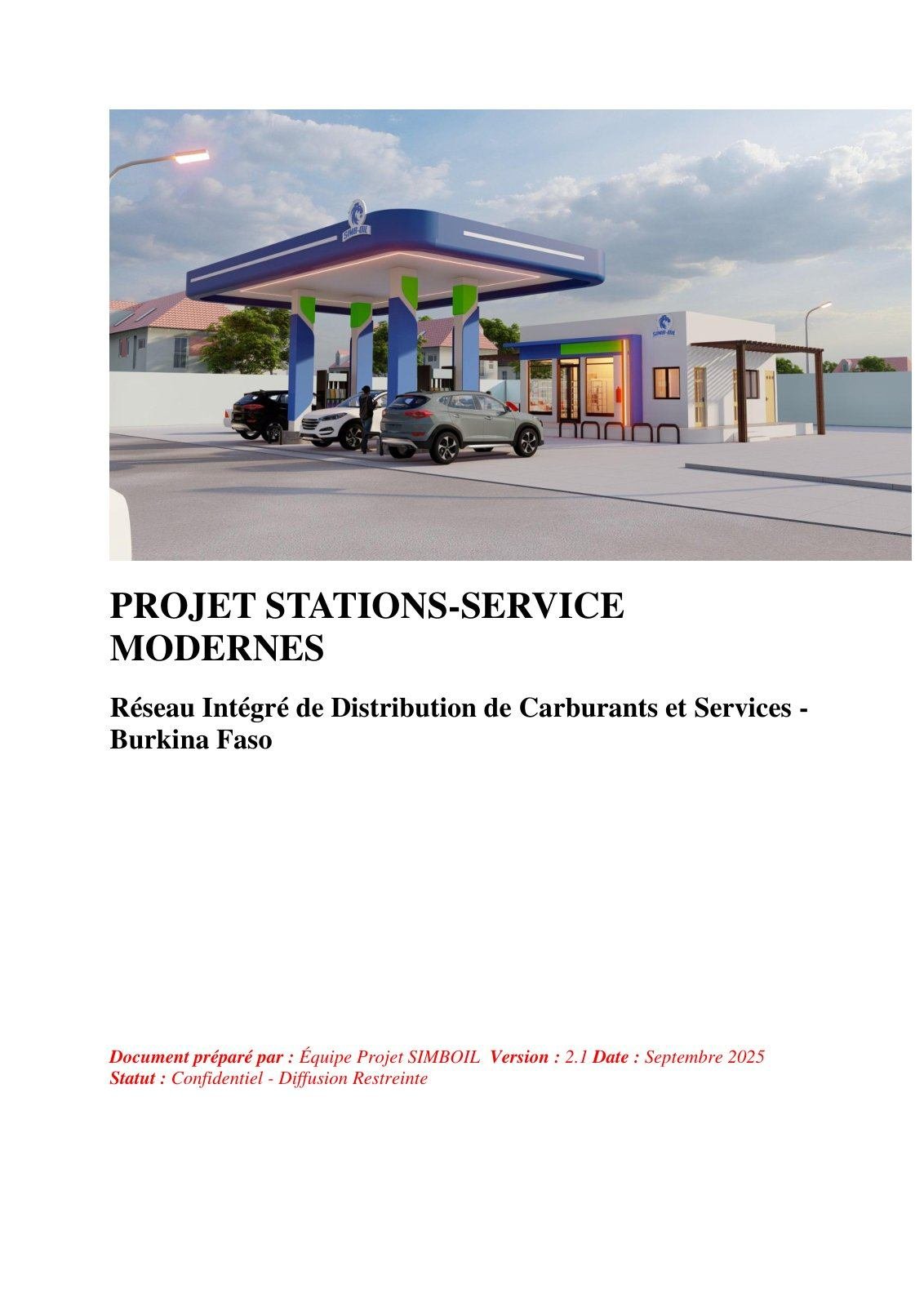 SimbOil – Stations-service modernes
