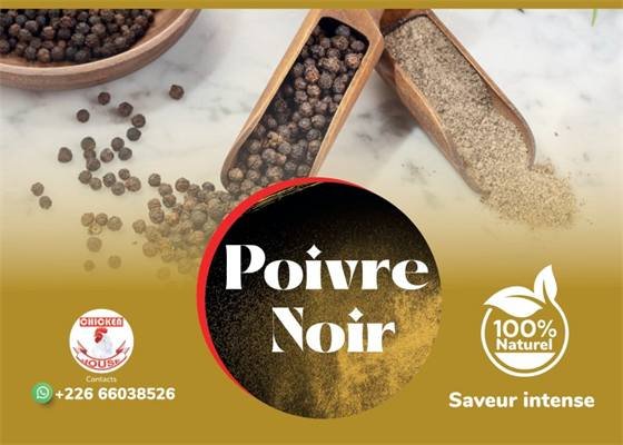 Chicken House (Ouaga & Kouba) — Etiquette 01 - Pot vert petit vectorisé