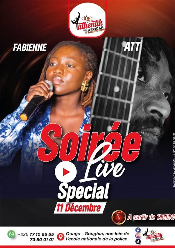 Authentik African Restaurant Ouaga — 11DEC LIVE