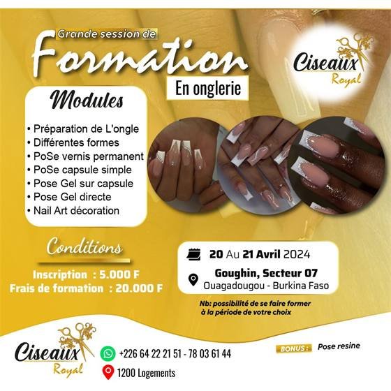 Ciseaux Royal — formation onglerie