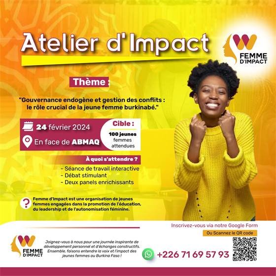 Femme d'Impact & Future Africa Leaders Foundation — Femme d'impact 01 2024