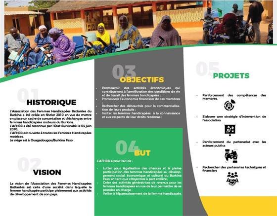 AFHBB – Association des Femmes Handicapées Battantes du Burkina — 02 AFHBB
