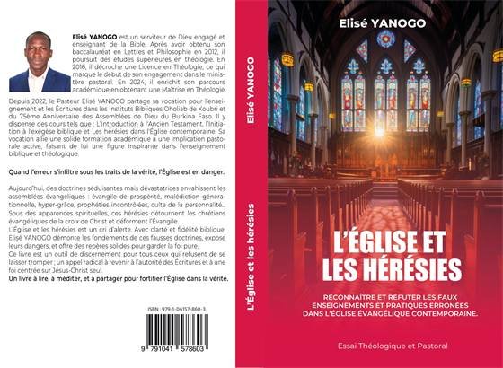 Elise YANOGO – Auteure — Couverture livre Elise Yanogo