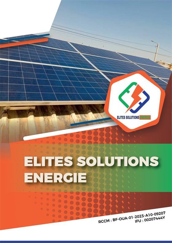 Elites Solutions Énergie — Brochure - ES Energie