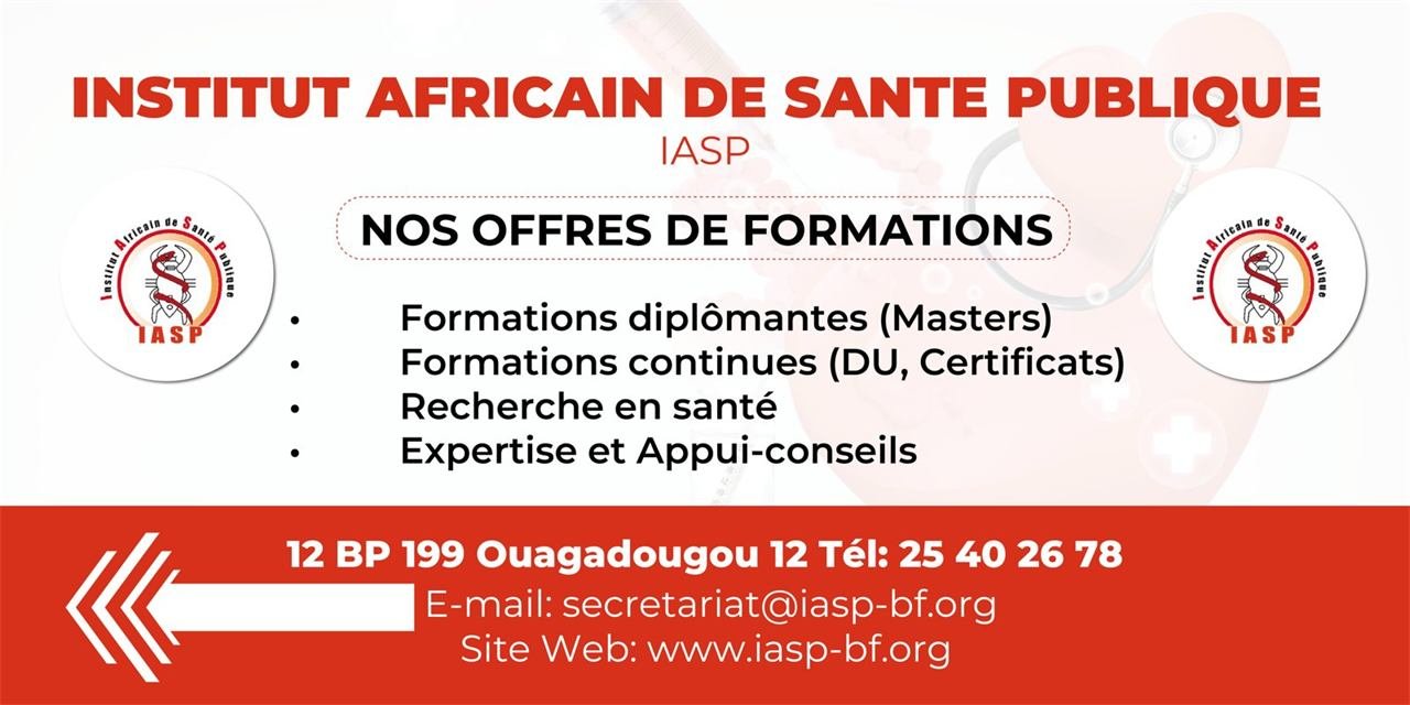 IASP – Institut Africain de Santé Publique
