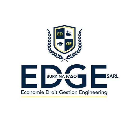 EDGE Burkina — logo bat Edge BF BAT vectorise