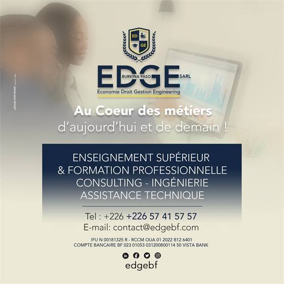 EDGE Burkina — POST CARD EDGE BF OK