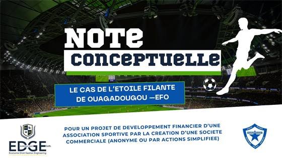 EDGE Burkina — Note conceptuelle - EDGE