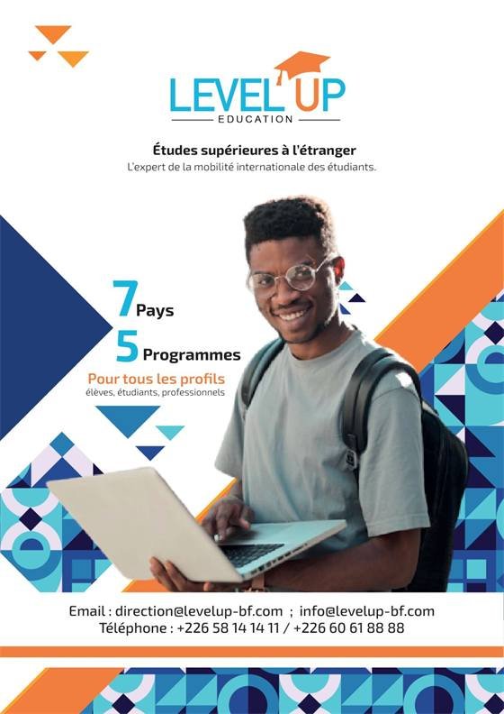 Level Up Education — Brochure - Level Up education by Afriq'com