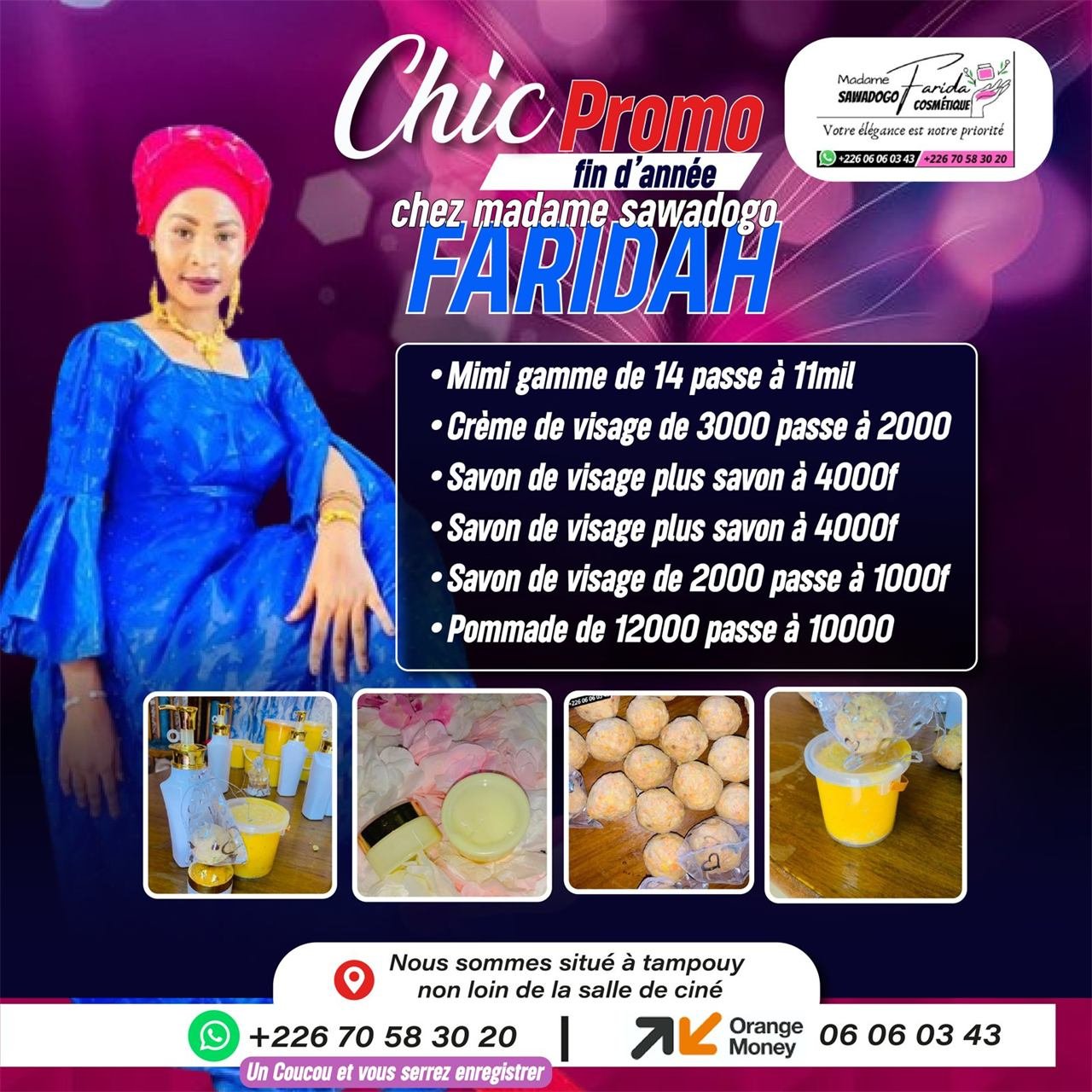 Chic Promo chez Madame Sawadogo Faridah