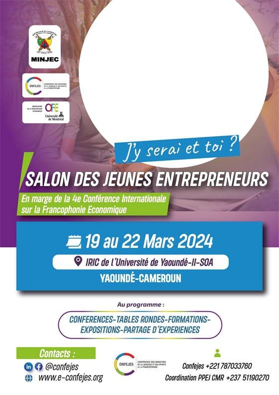 CONFEJES – Salon des jeunes (mars 2024) — CONFEGES MARS jy serai