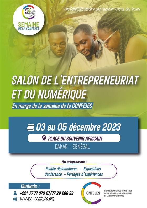 CONFEJES – Salon des jeunes (mars 2024) — Salon confejes